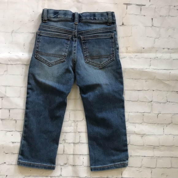 Girls Jeans 3T Cat & Jack adjustable waist new - Picture 2 of 6